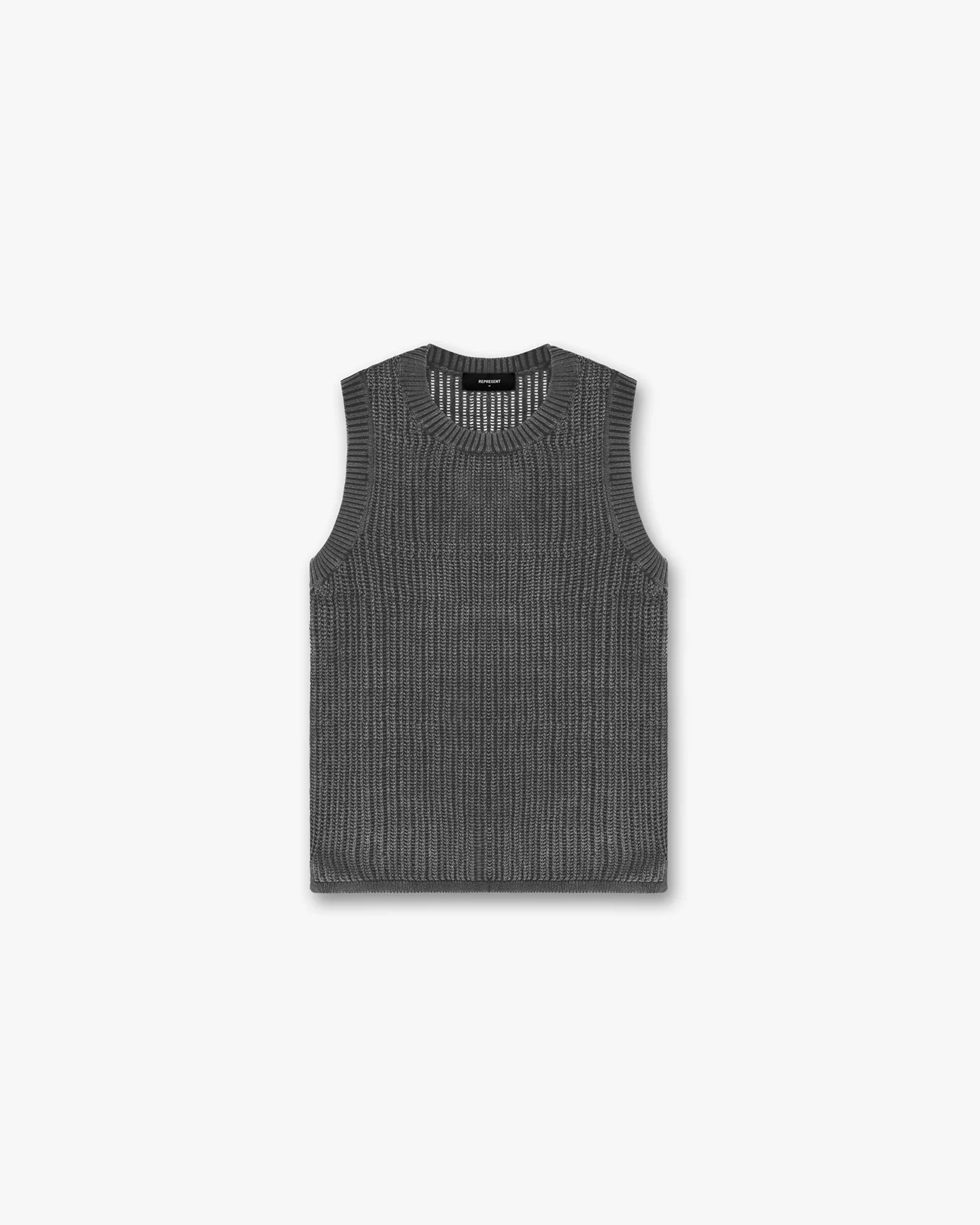 Knitted Tank - Black